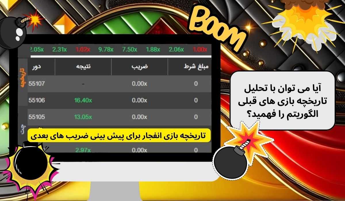 آیا می‌ توان با تحلیل تاریخچه بازی‌ های قبلی الگوریتم را فهمید؟