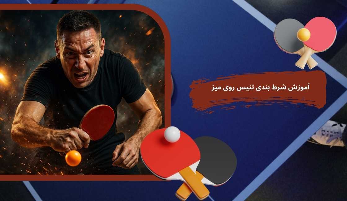 آموزش کامل شرط بندی تنیس روی میز